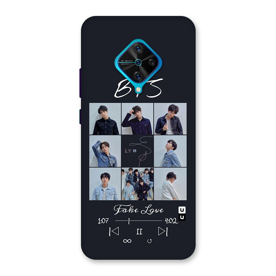 BTS Fake Love Back Case for Vivo S1 Pro