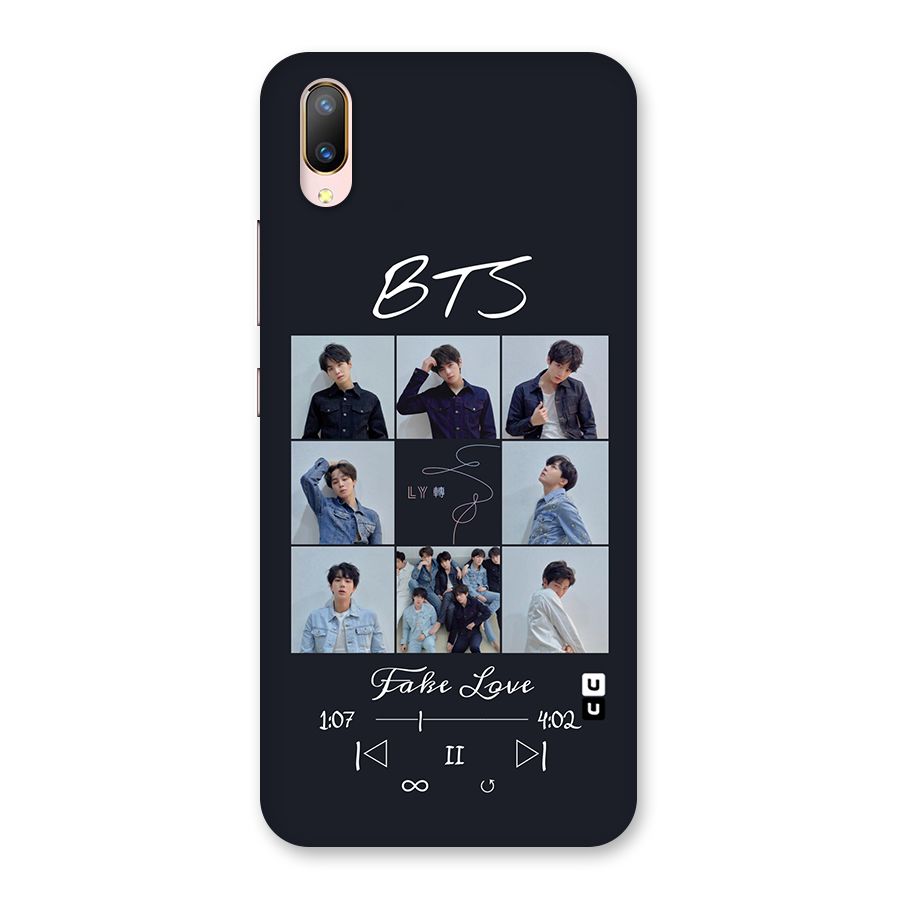 BTS Fake Love Back Case for Vivo V11 Pro