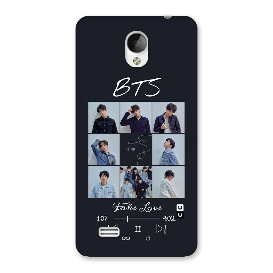 BTS Fake Love Back Case for Vivo Y21