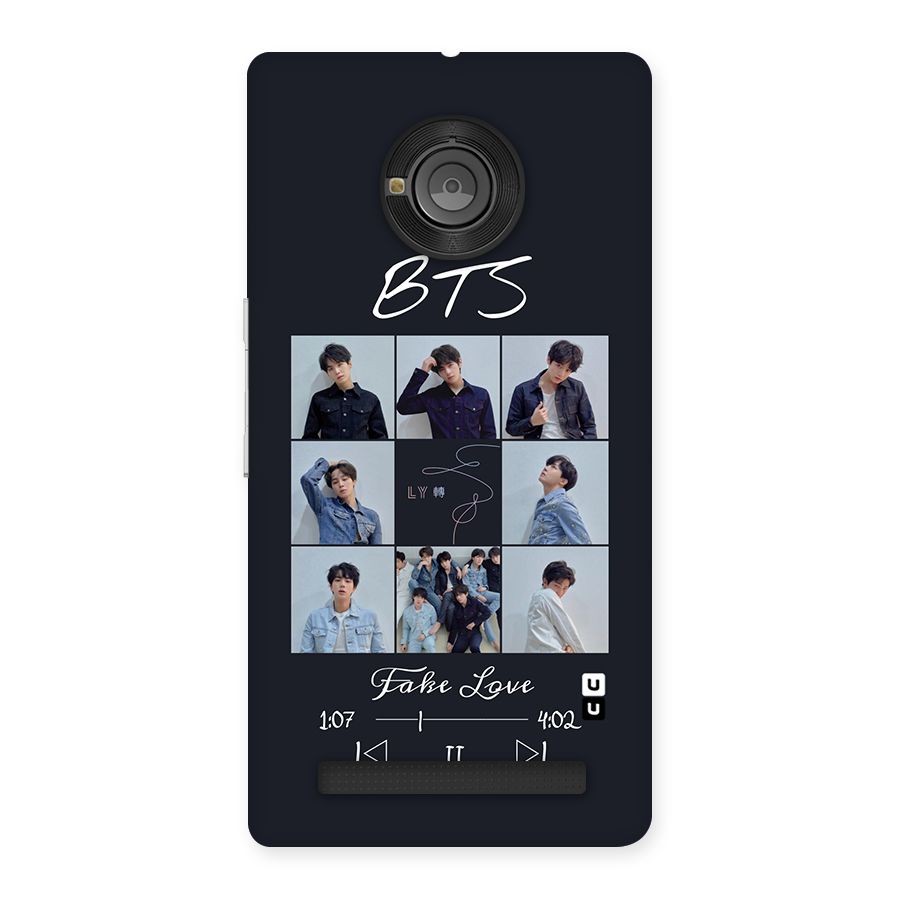 BTS Fake Love Back Case for Yu Yunique