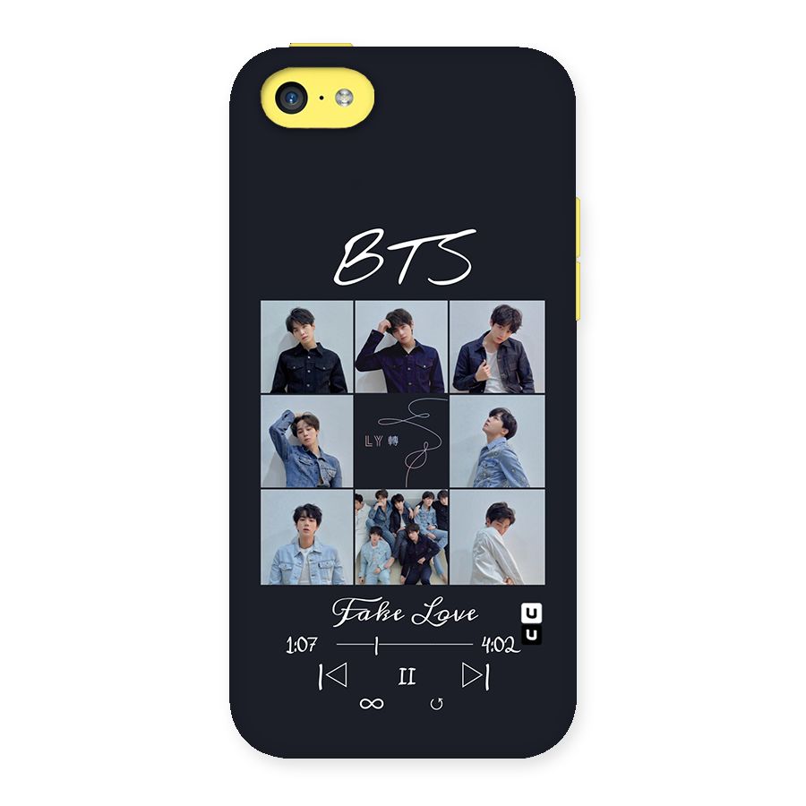 BTS Fake Love Back Case for iPhone 5C