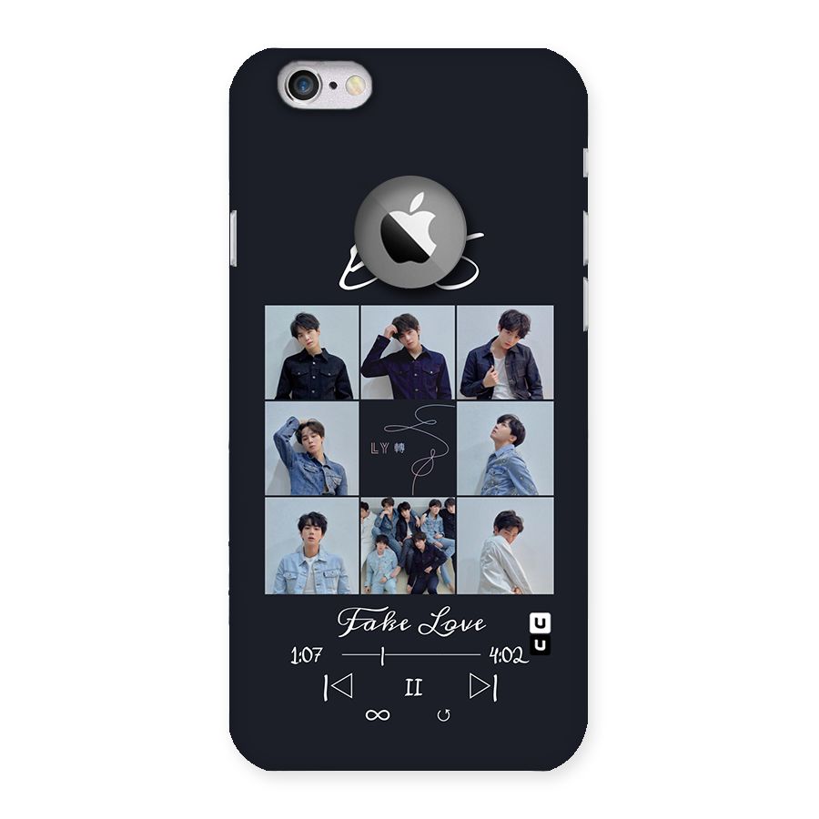 BTS Fake Love Back Case for iPhone 6 Logo Cut