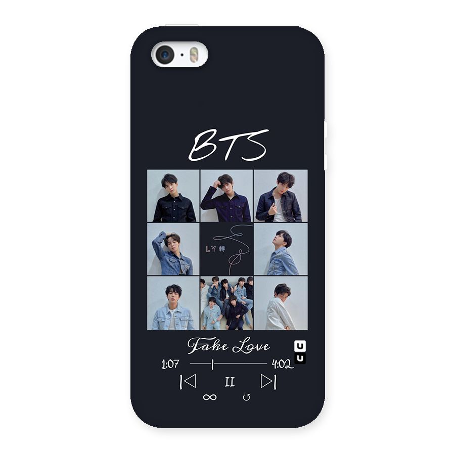 BTS Fake Love Back Case for iPhone SE