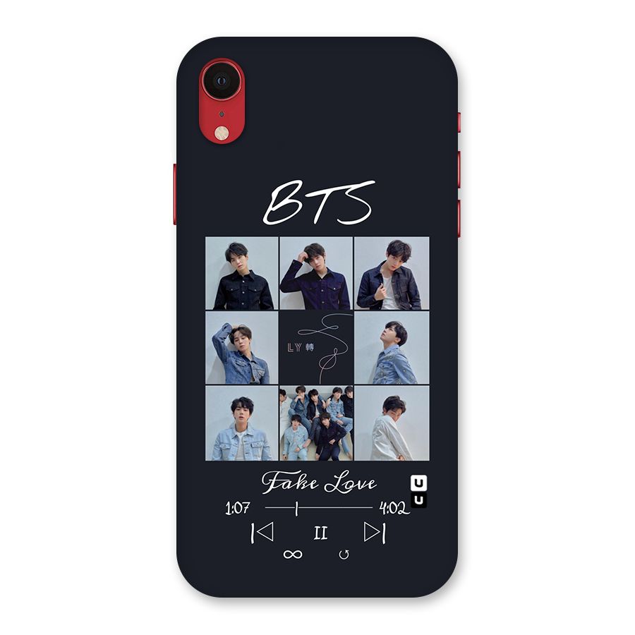 BTS Fake Love Back Case for iPhone XR