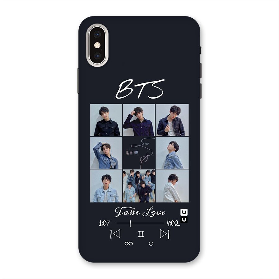 BTS Fake Love Back Case for iPhone XS Max