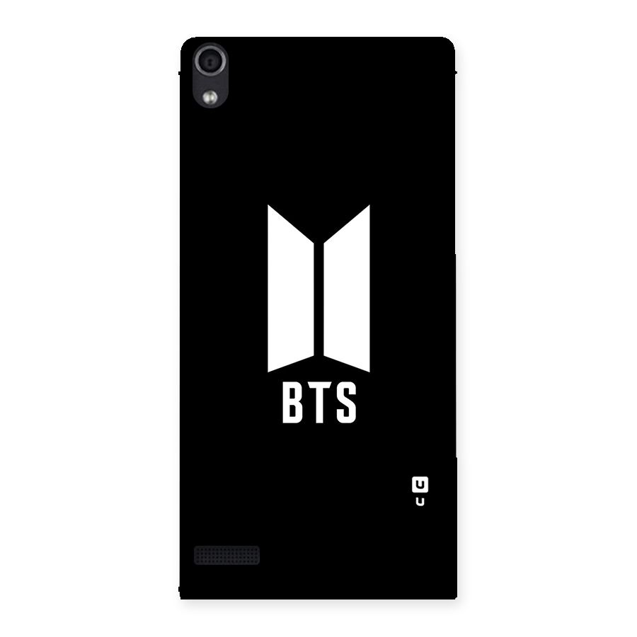 BTS Logo Black Back Case for Ascend P6