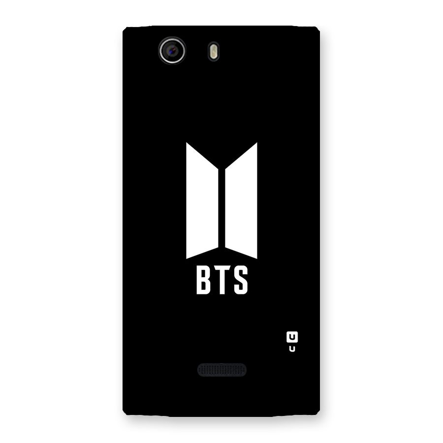 BTS Logo Black Back Case for Canvas Nitro 2 E311