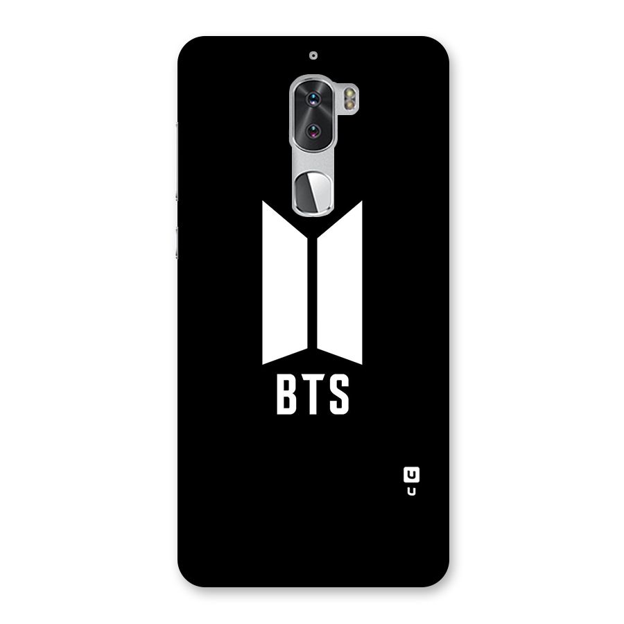 BTS Logo Black Back Case for Coolpad Cool 1