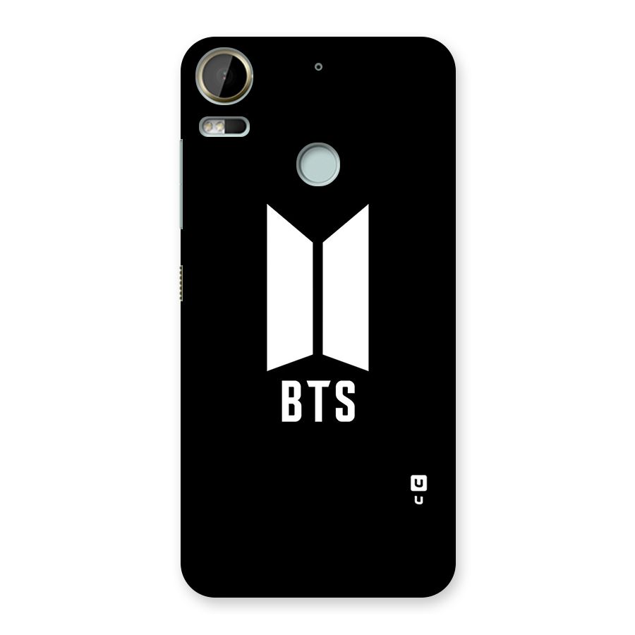 BTS Logo Black Back Case for Desire 10 Pro
