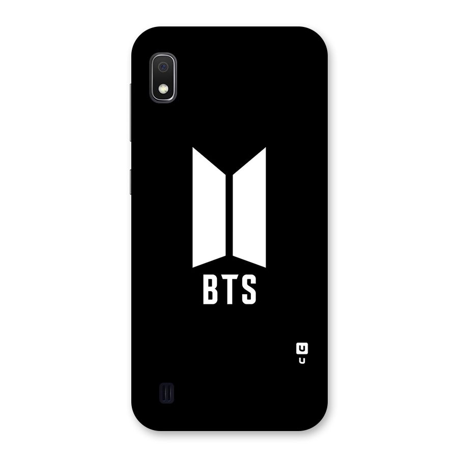BTS Logo Black Back Case for Galaxy A10