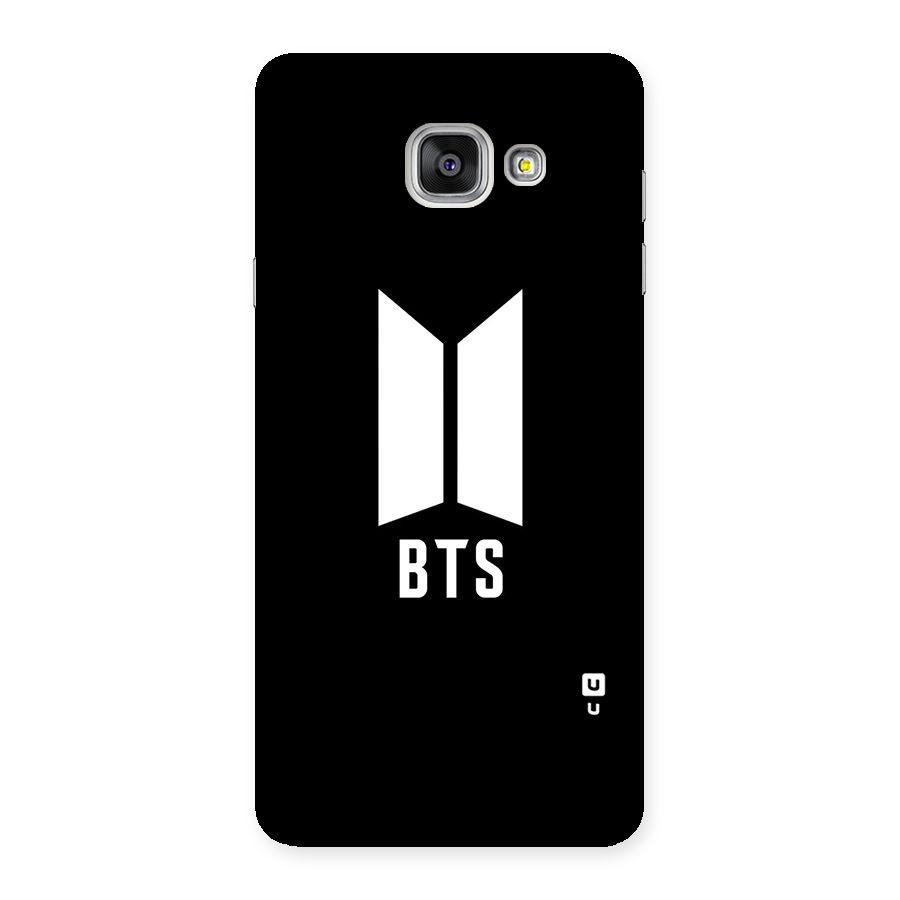 BTS Logo Black Back Case for Galaxy A7 2016