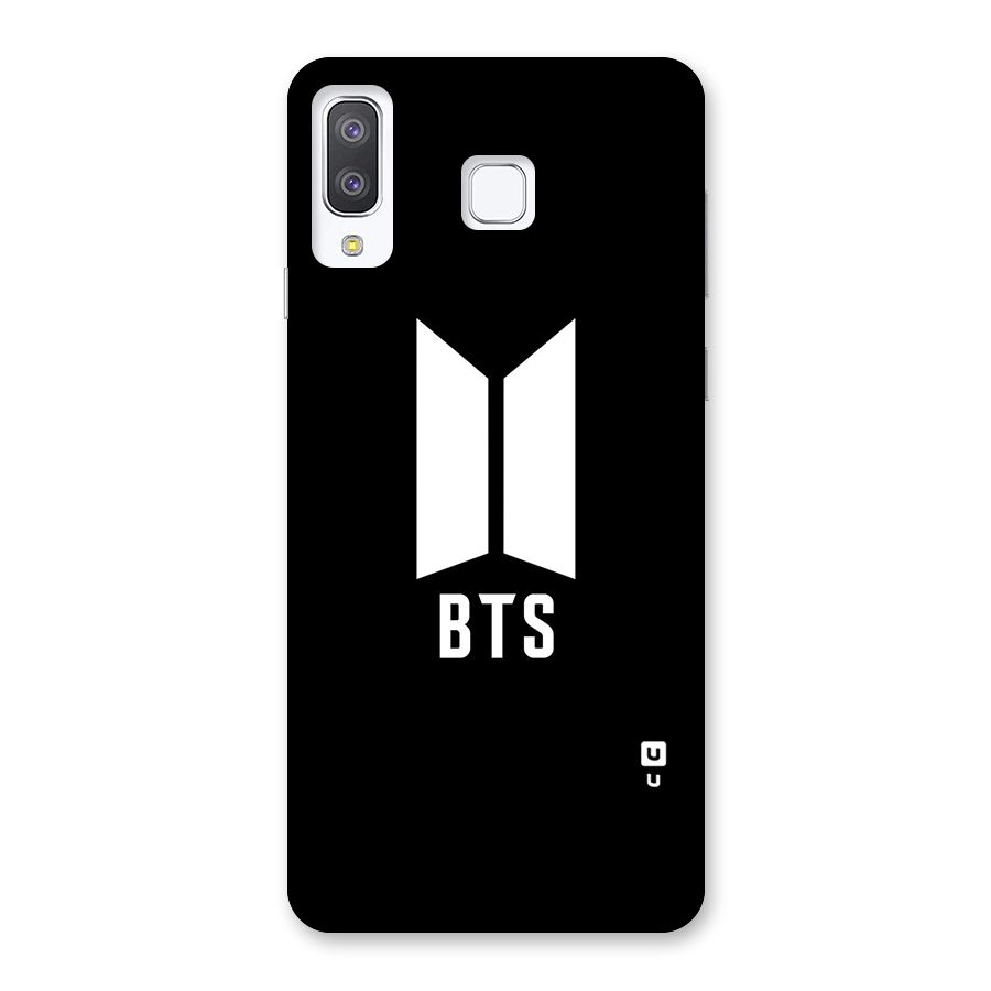 BTS Logo Black Back Case for Galaxy A8 Star