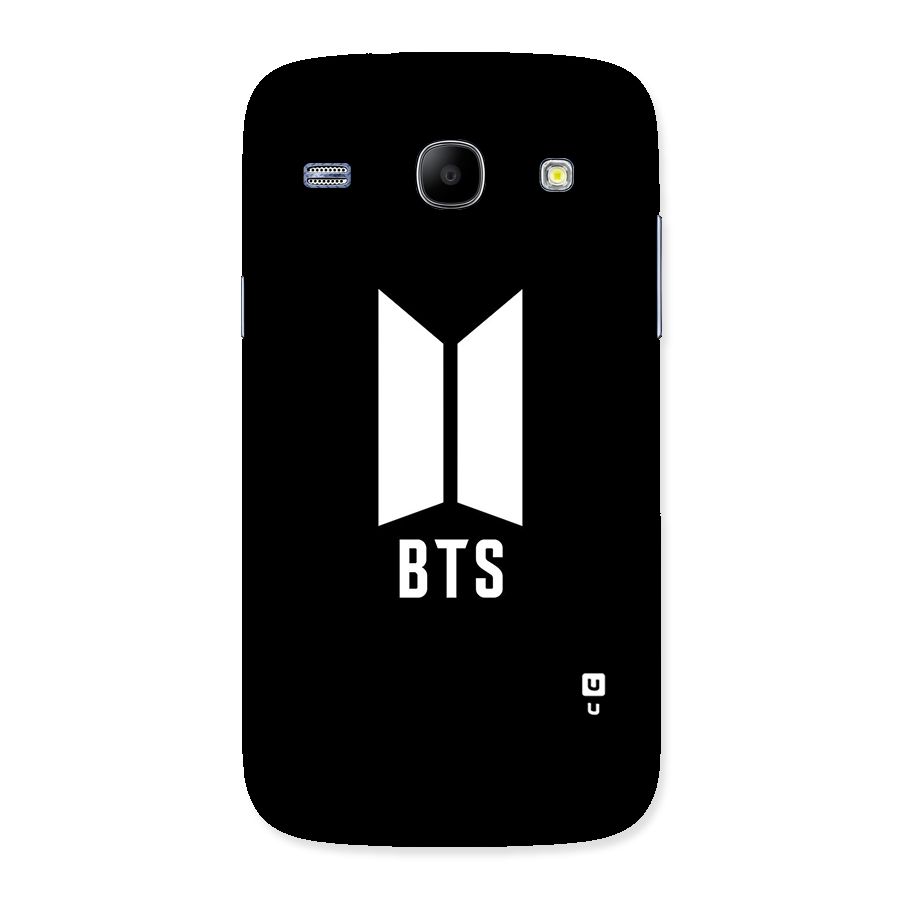 BTS Logo Black Back Case for Galaxy Core