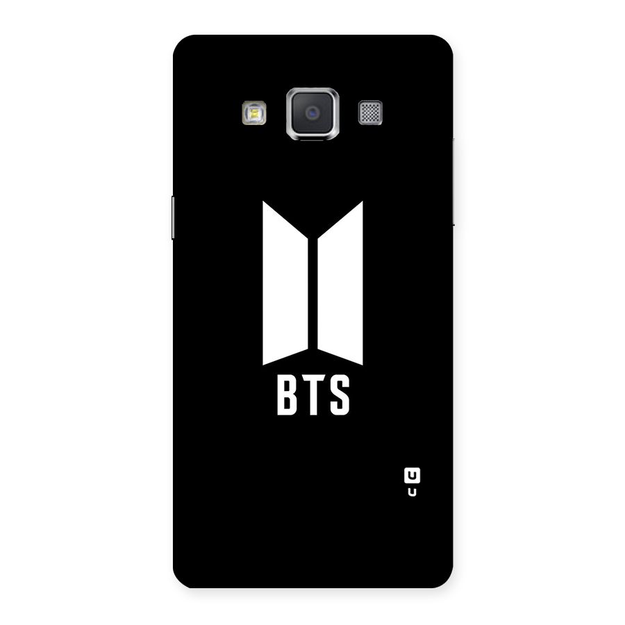 BTS Logo Black Back Case for Galaxy Grand 3