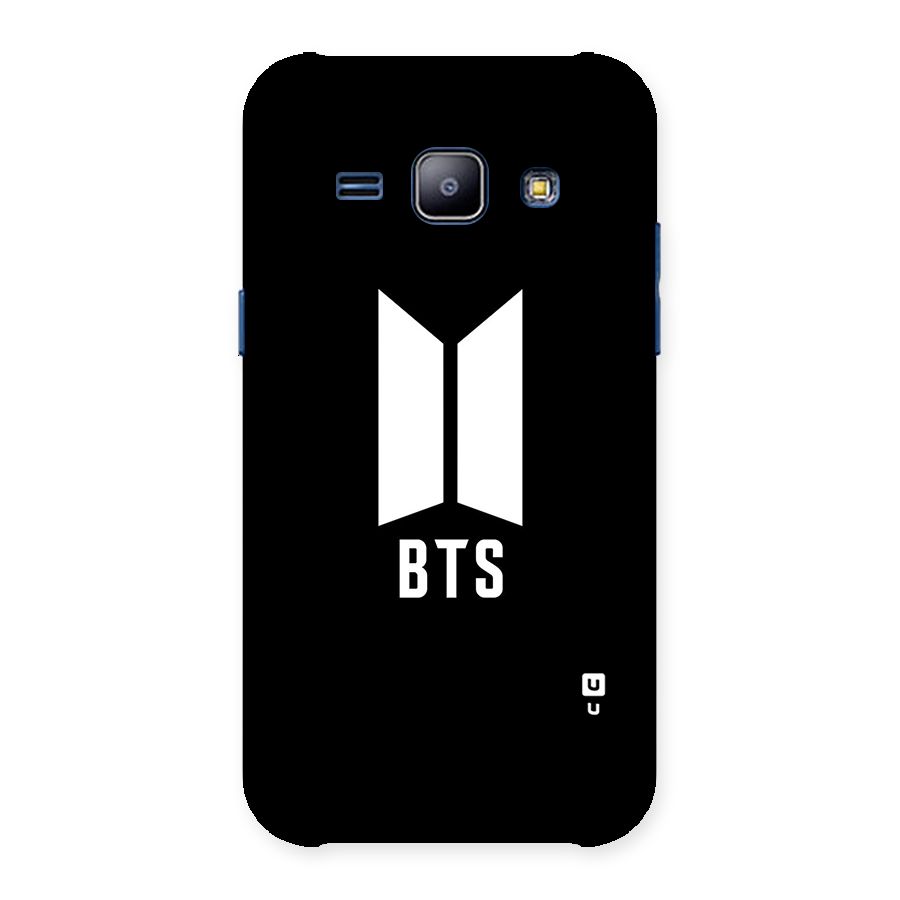 BTS Logo Black Back Case for Galaxy J1
