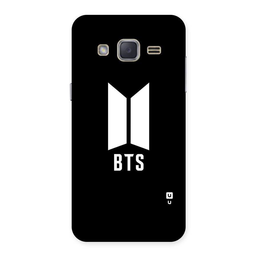 BTS Logo Black Back Case for Galaxy J2