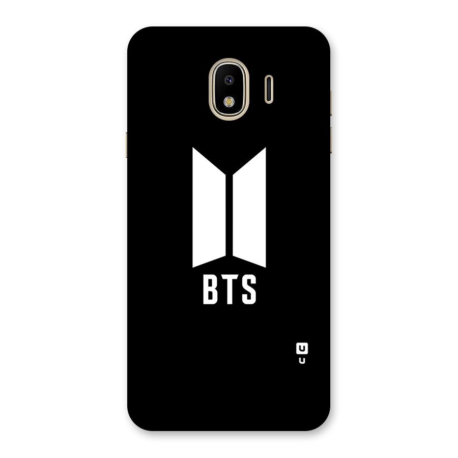 BTS Logo Black Back Case for Galaxy J4