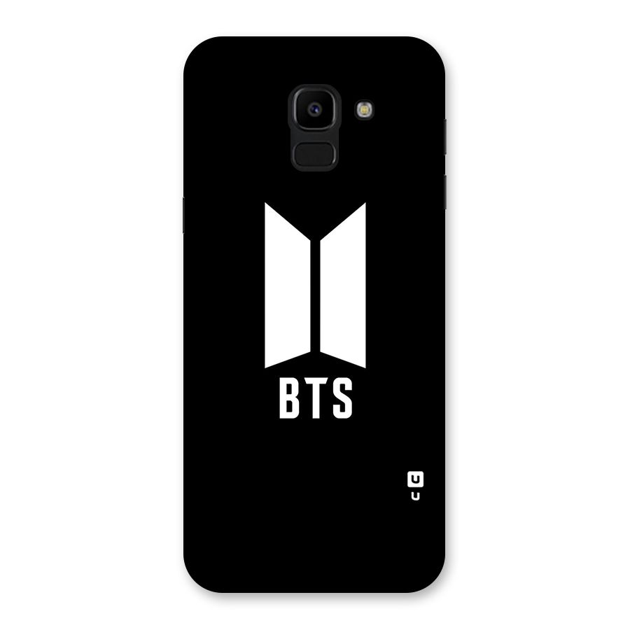 BTS Logo Black Back Case for Galaxy J6
