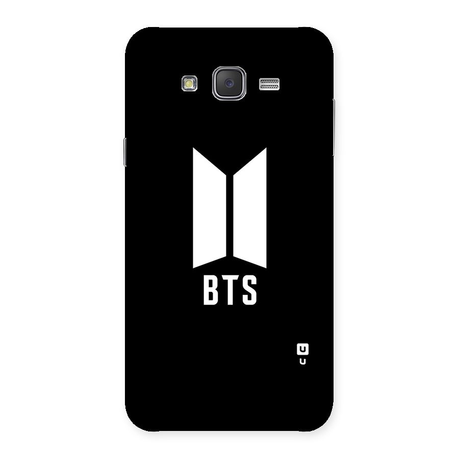 BTS Logo Black Back Case for Galaxy J7