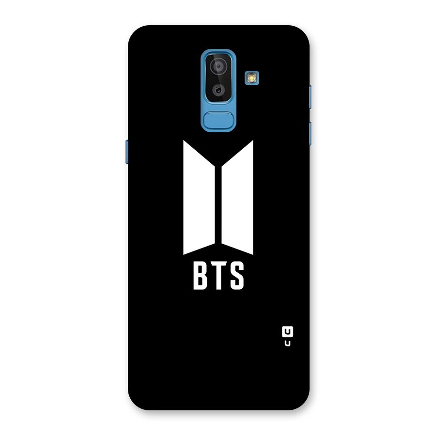 BTS Logo Black Back Case for Galaxy J8