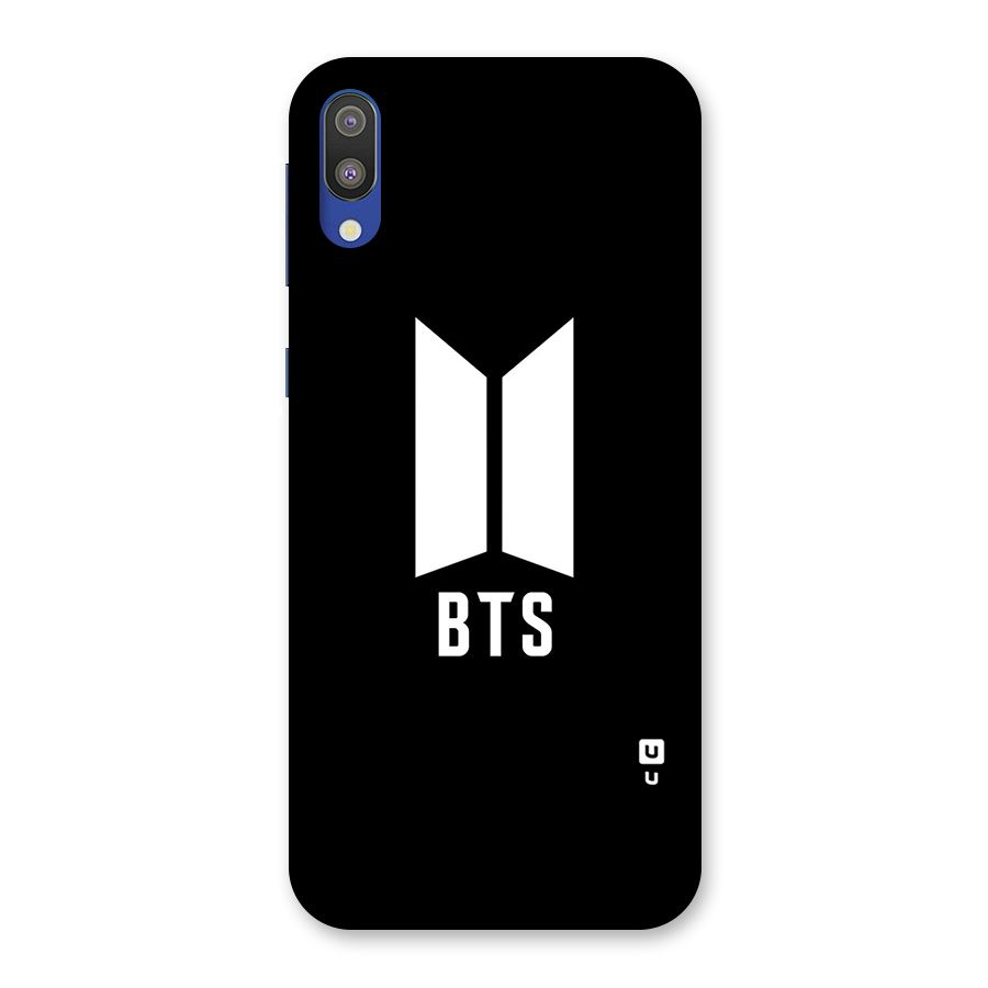 BTS Logo Black Back Case for Galaxy M10