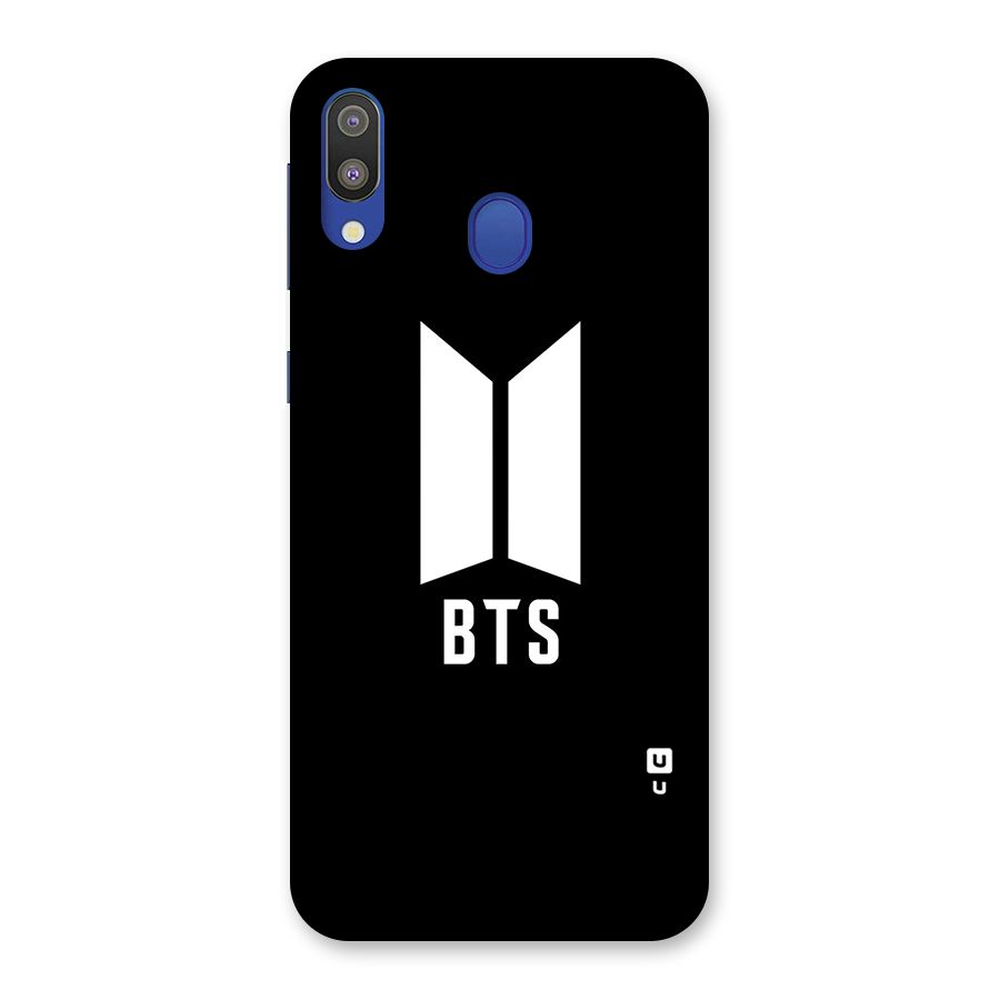 BTS Logo Black Back Case for Galaxy M20