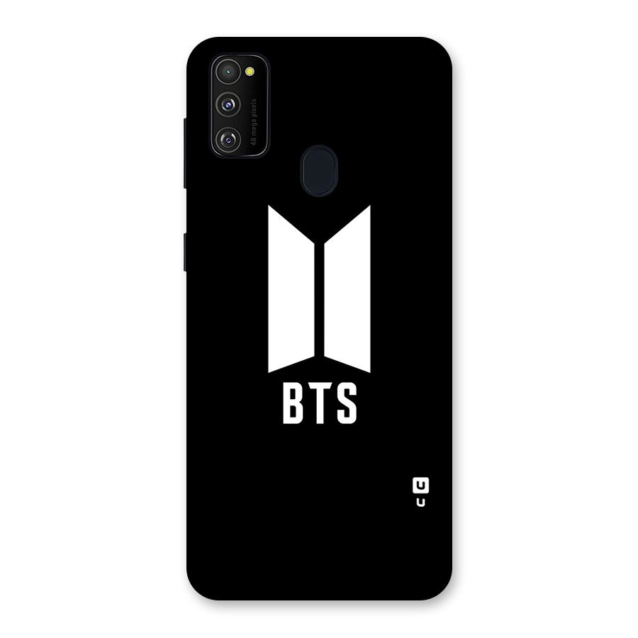 BTS Logo Black Back Case for Galaxy M21