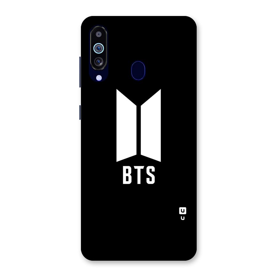 BTS Logo Black Back Case for Galaxy M40