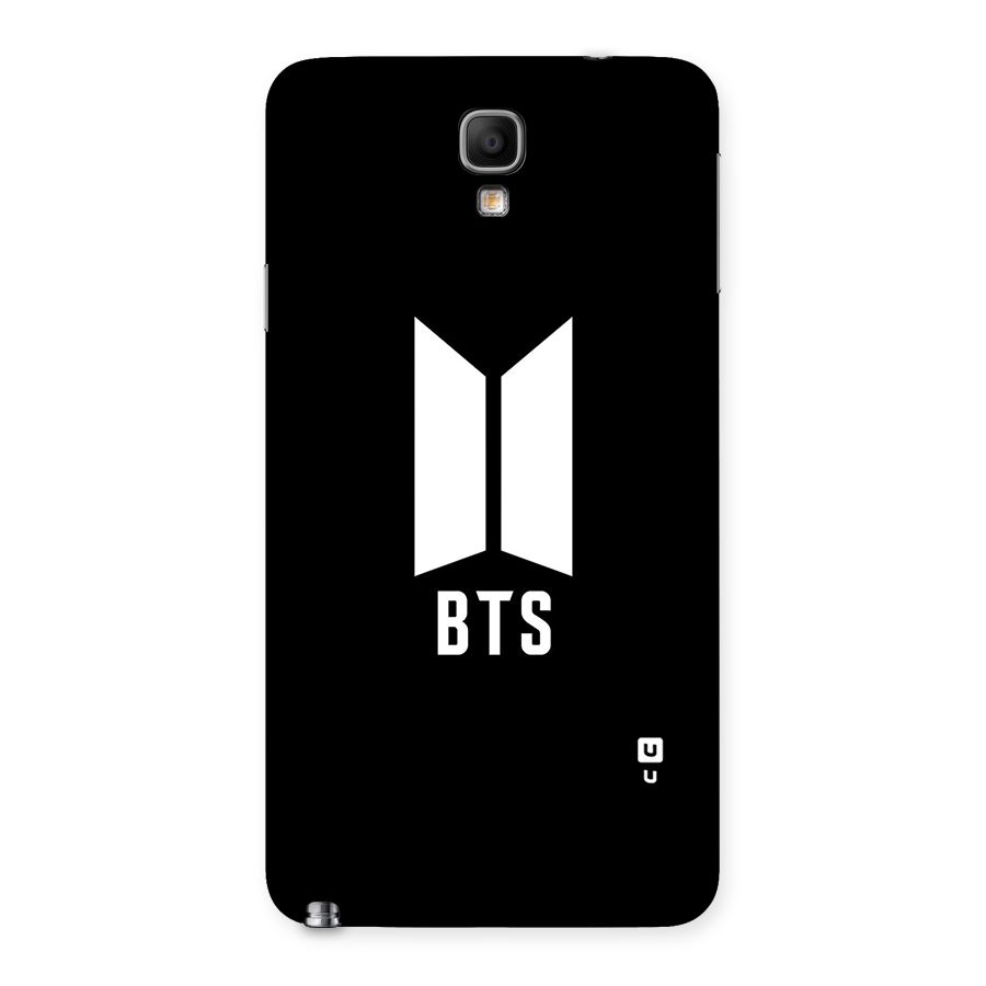BTS Logo Black Back Case for Galaxy Note 3 Neo