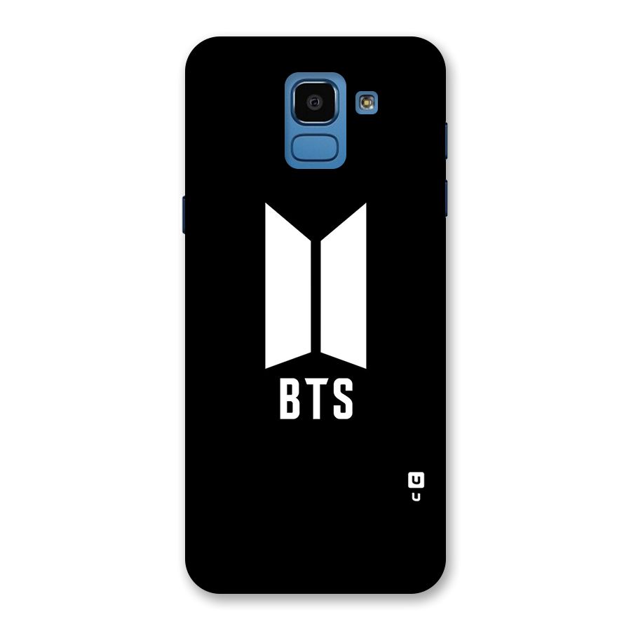 BTS Logo Black Back Case for Galaxy On6