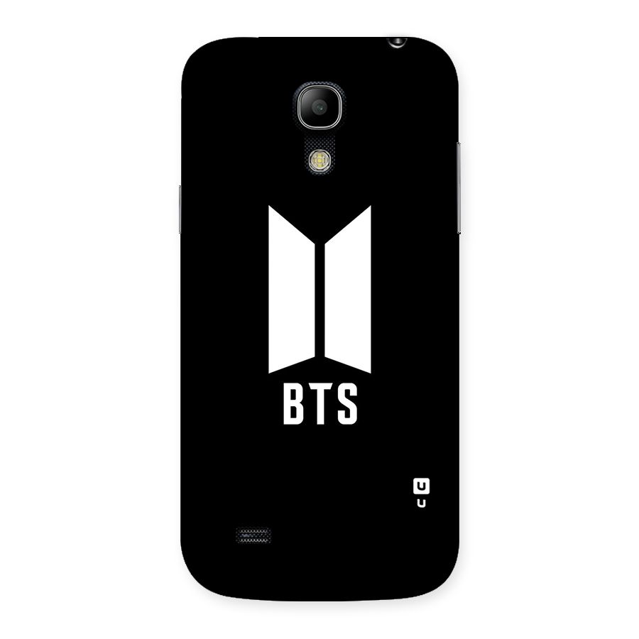 BTS Logo Black Back Case for Galaxy S4 Mini