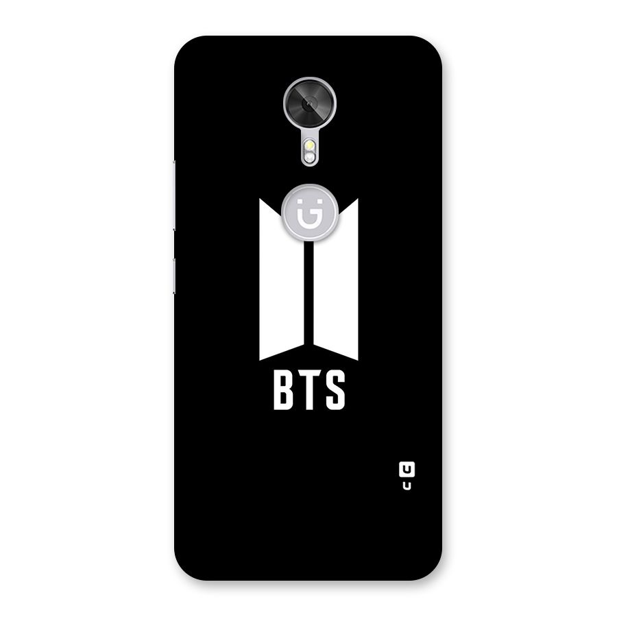 BTS Logo Black Back Case for Gionee A1