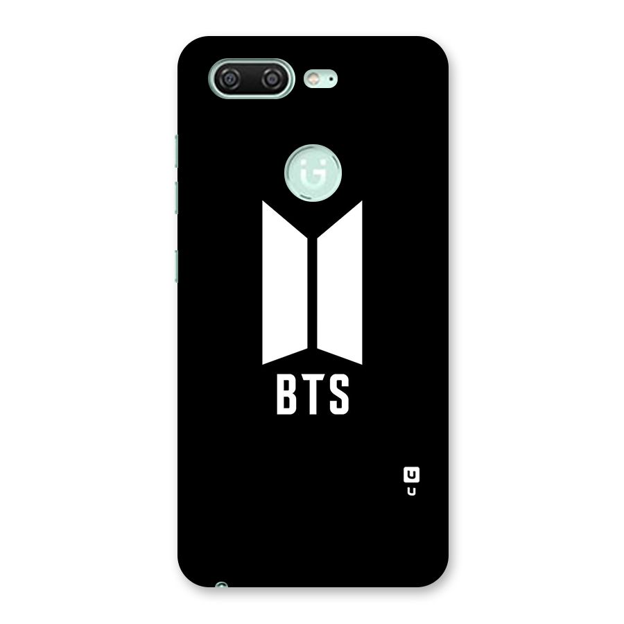 BTS Logo Black Back Case for Gionee S10