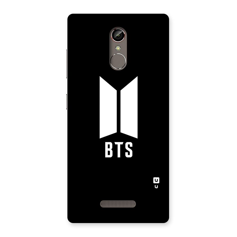 BTS Logo Black Back Case for Gionee S6s