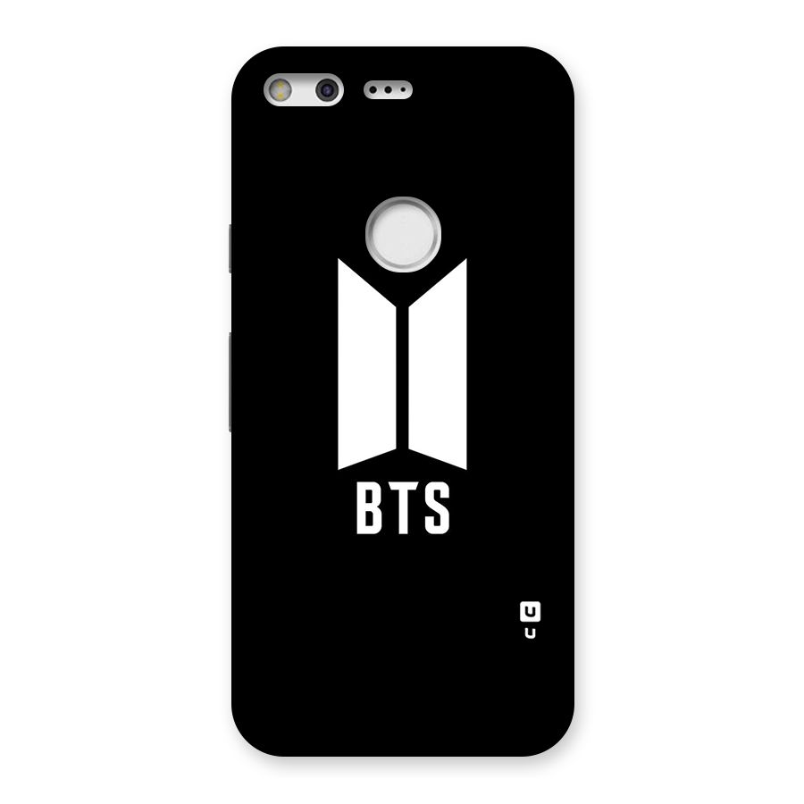 BTS Logo Black Back Case for Google Pixel