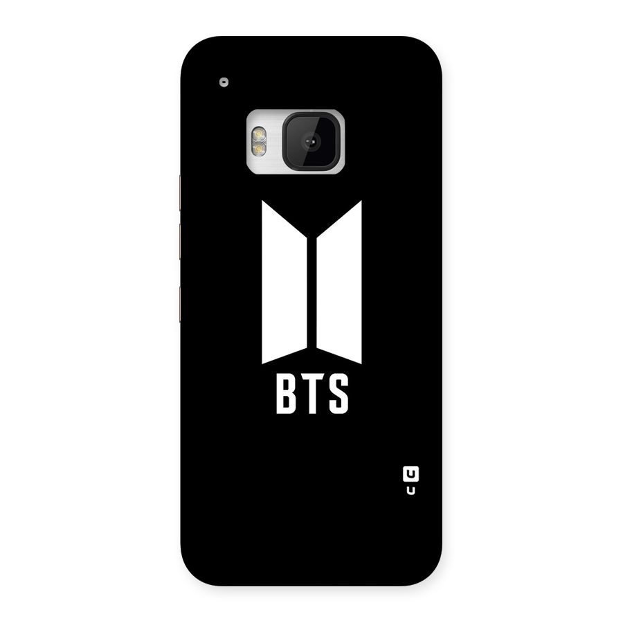 BTS Logo Black Back Case for HTC One M9