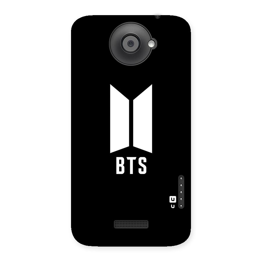 BTS Logo Black Back Case for HTC One X