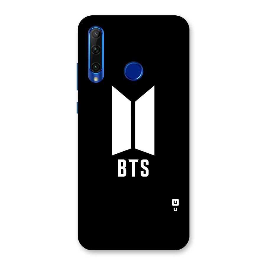 BTS Logo Black Back Case for Honor 20i