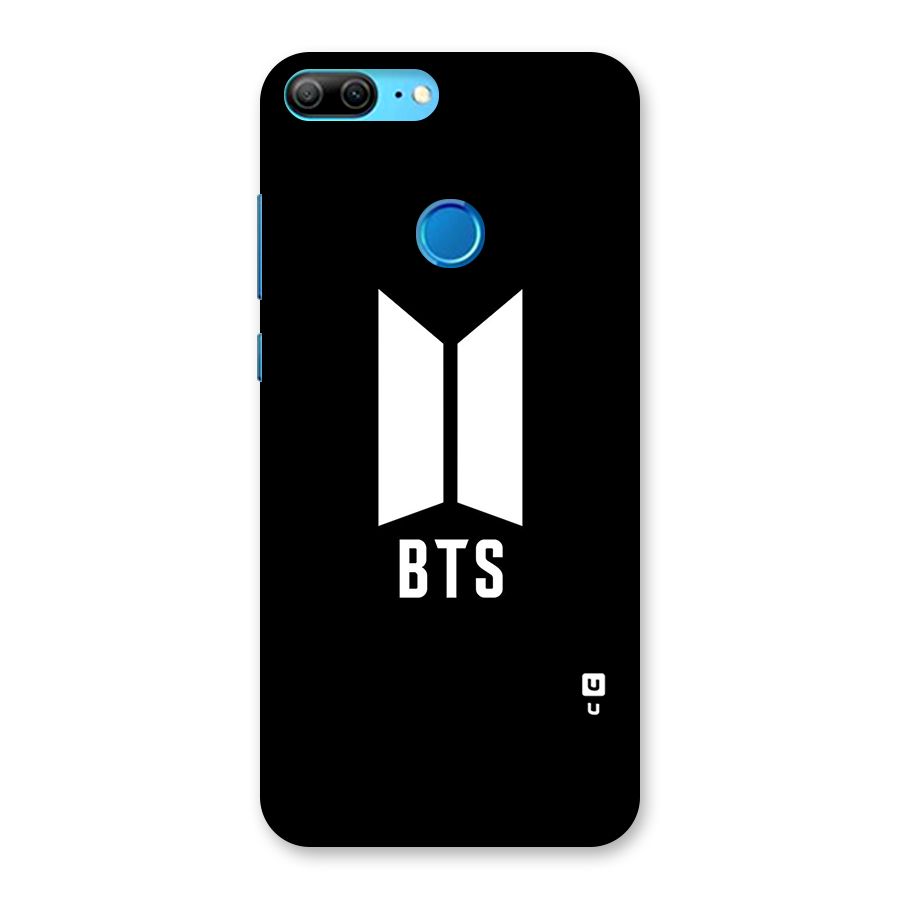 BTS Logo Black Back Case for Honor 9 Lite