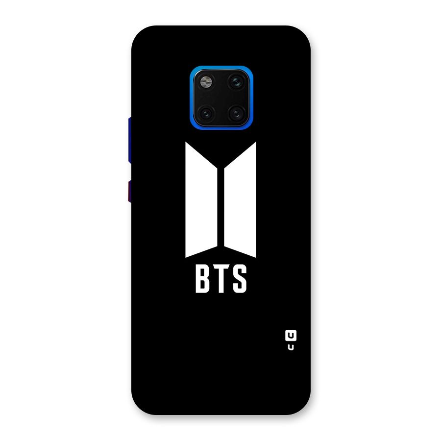 BTS Logo Black Back Case for Huawei Mate 20 Pro