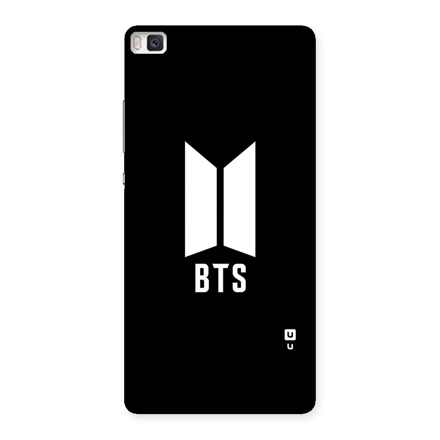 BTS Logo Black Back Case for Huawei P8