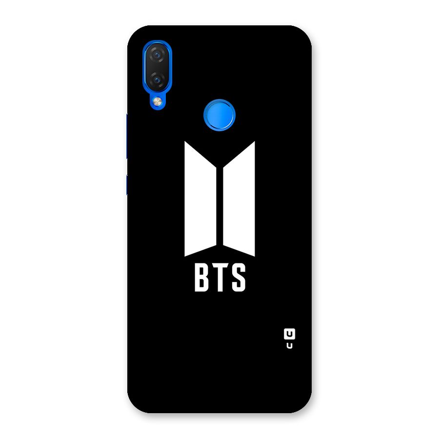 BTS Logo Black Back Case for Huawei P Smart+