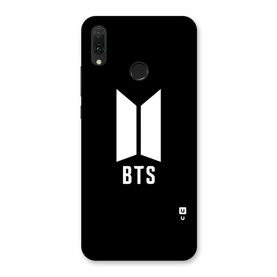 BTS Logo Black Back Case for Huawei Y9 (2019)