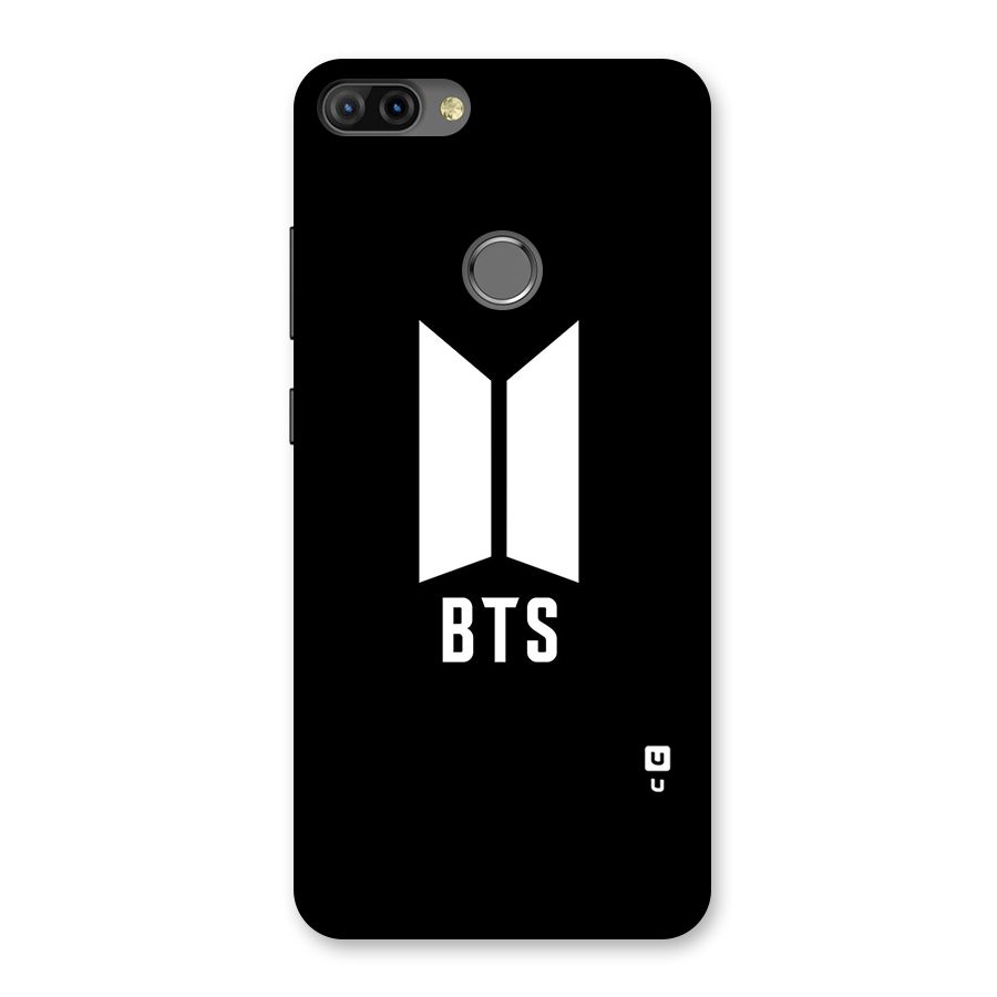 BTS Logo Black Back Case for Infinix Hot 6 Pro