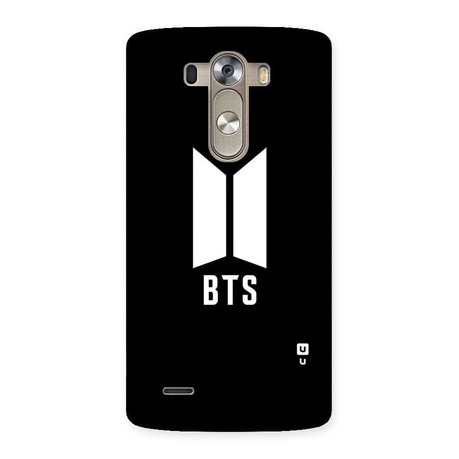 BTS Logo Black Back Case for LG G3