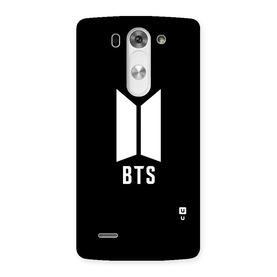 BTS Logo Black Back Case for LG G3 Mini