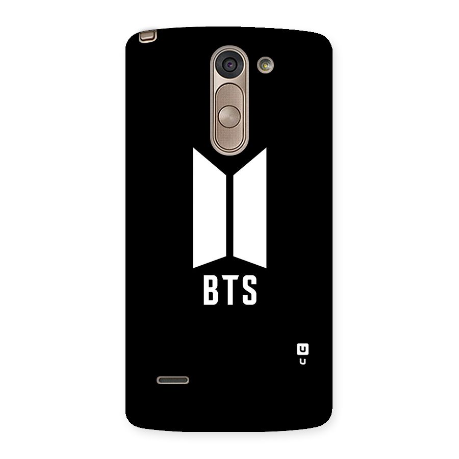 BTS Logo Black Back Case for LG G3 Stylus