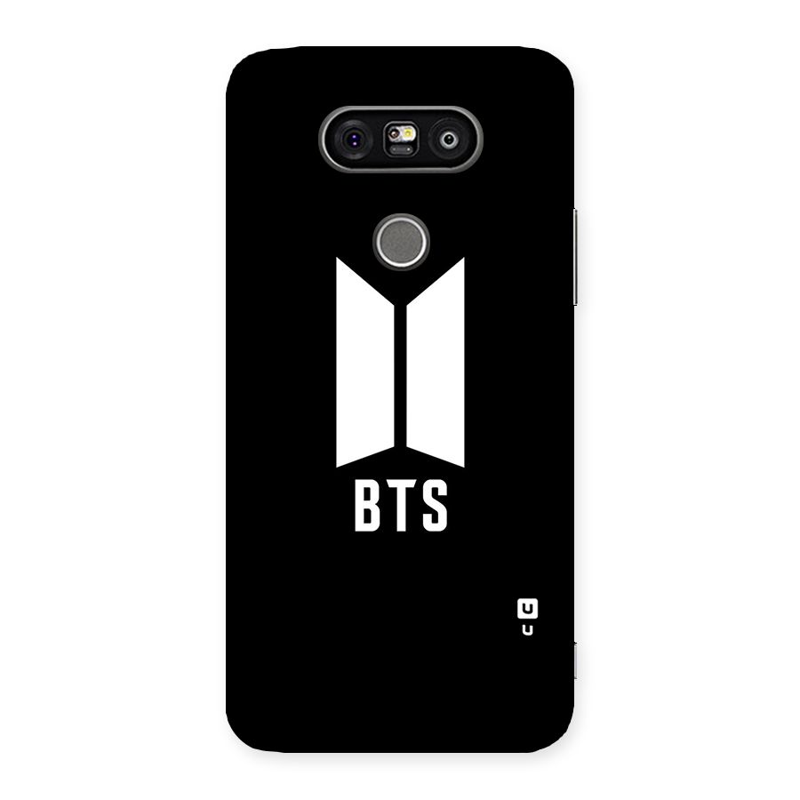BTS Logo Black Back Case for LG G5