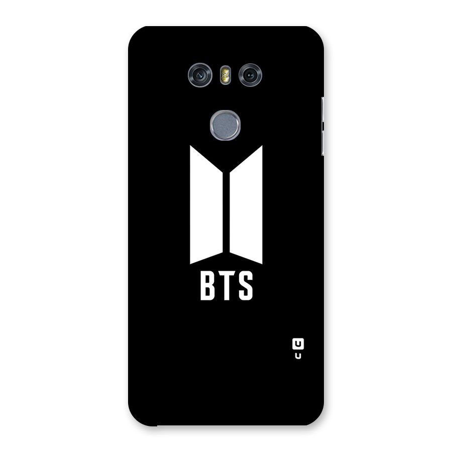 BTS Logo Black Back Case for LG G6