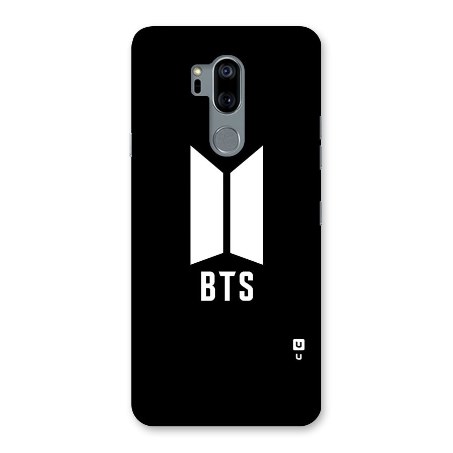 BTS Logo Black Back Case for LG G7